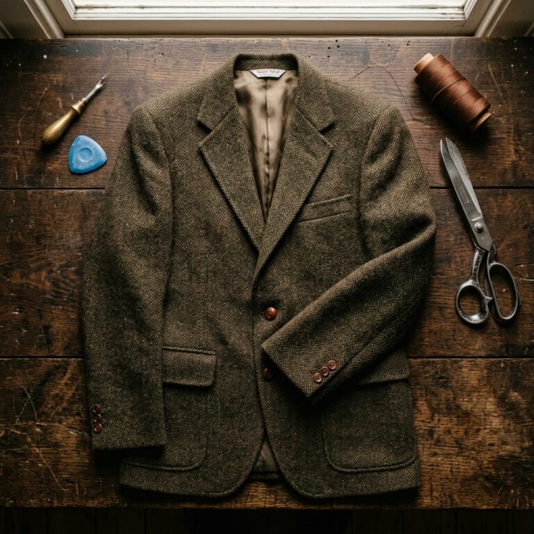 How to Easily Downsize a Huge Thrifted Blazer to Fit You Like a Tailored Glove