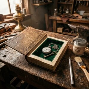How to Make a DIY Secret Book Safe That Will Blow His Mind (And Keep His Valuables Hidden!)