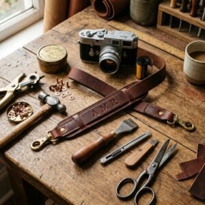 How to Make a Luxury DIY Personalized Leather Camera Strap That Looks Designer (Step-by-Step!)