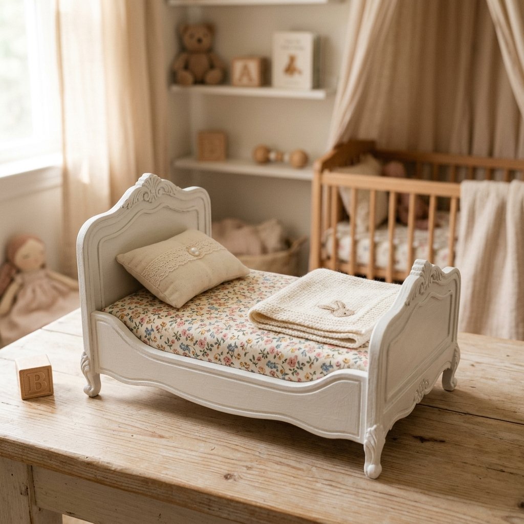 How to Make a Super Cute DIY Cardboard Doll Bed for Almost Zero Dollars!