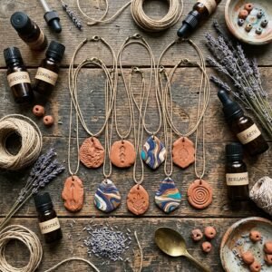 How to Make Gorgeous Clay Diffuser Necklaces That Sell Like Crazy