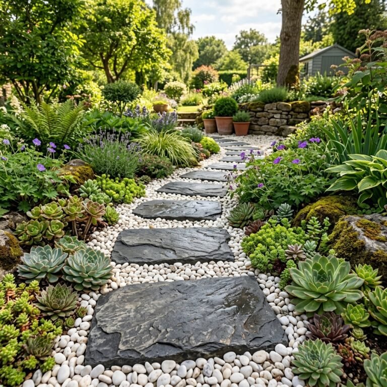 How to Make Jaw-Dropping DIY Dollar Tree Faux Slate Stepping Stones for Under $10!