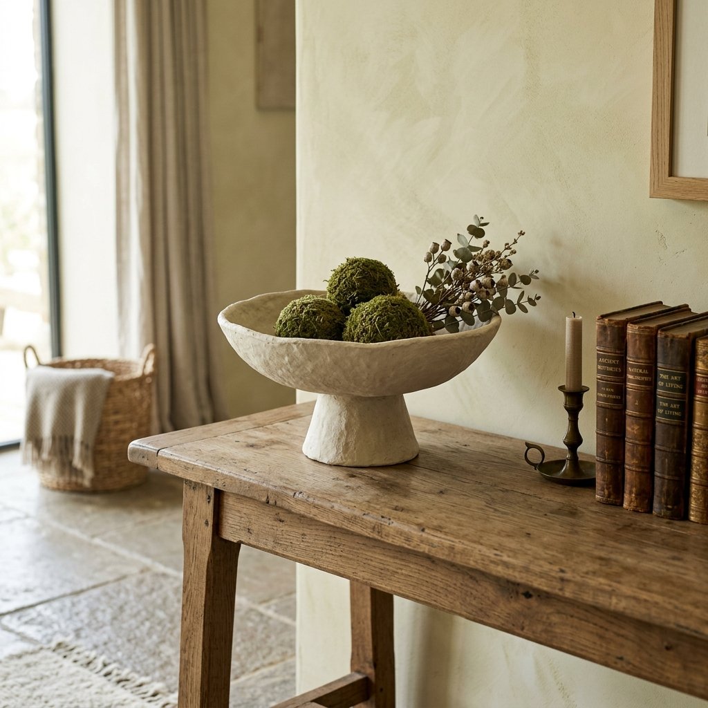 How to Make Stunning DIY Paper Mache Pedestal Bowls That Look Like Target Home Decor