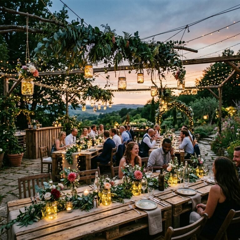 How to Style a Jaw-Dropping Rustic Wedding for Under $100 Total