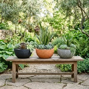 How to Turn Cheap Dollar Tree Bowls Into High-End Modern Planters in 3 Steps