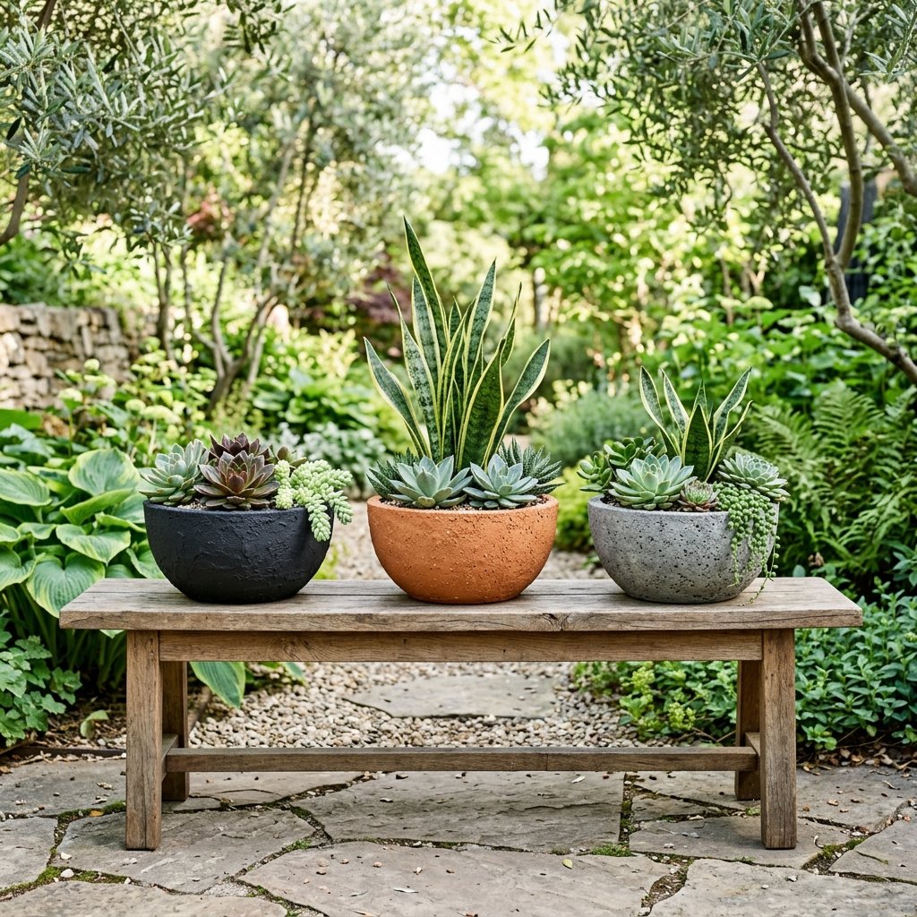 How to Turn Cheap Dollar Tree Bowls Into High-End Modern Planters in 3 Steps