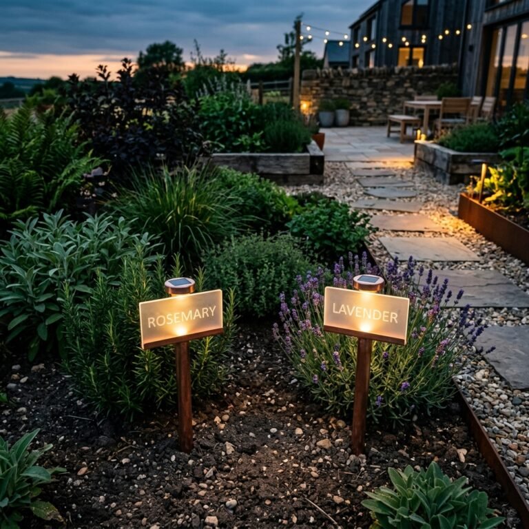 Illuminate Your Garden! Brilliant DIY Dollar Tree Solar Light Plant Labels You Need to Make