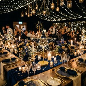 Magical DIY Celestial Star Wedding Centerpieces Your Guests Will Rave About for Years!