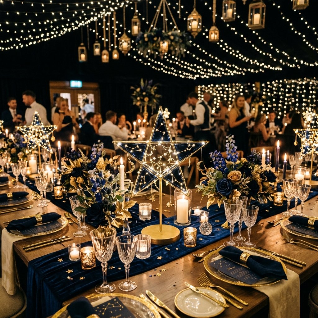 Magical DIY Celestial Star Wedding Centerpieces Your Guests Will Rave About for Years!