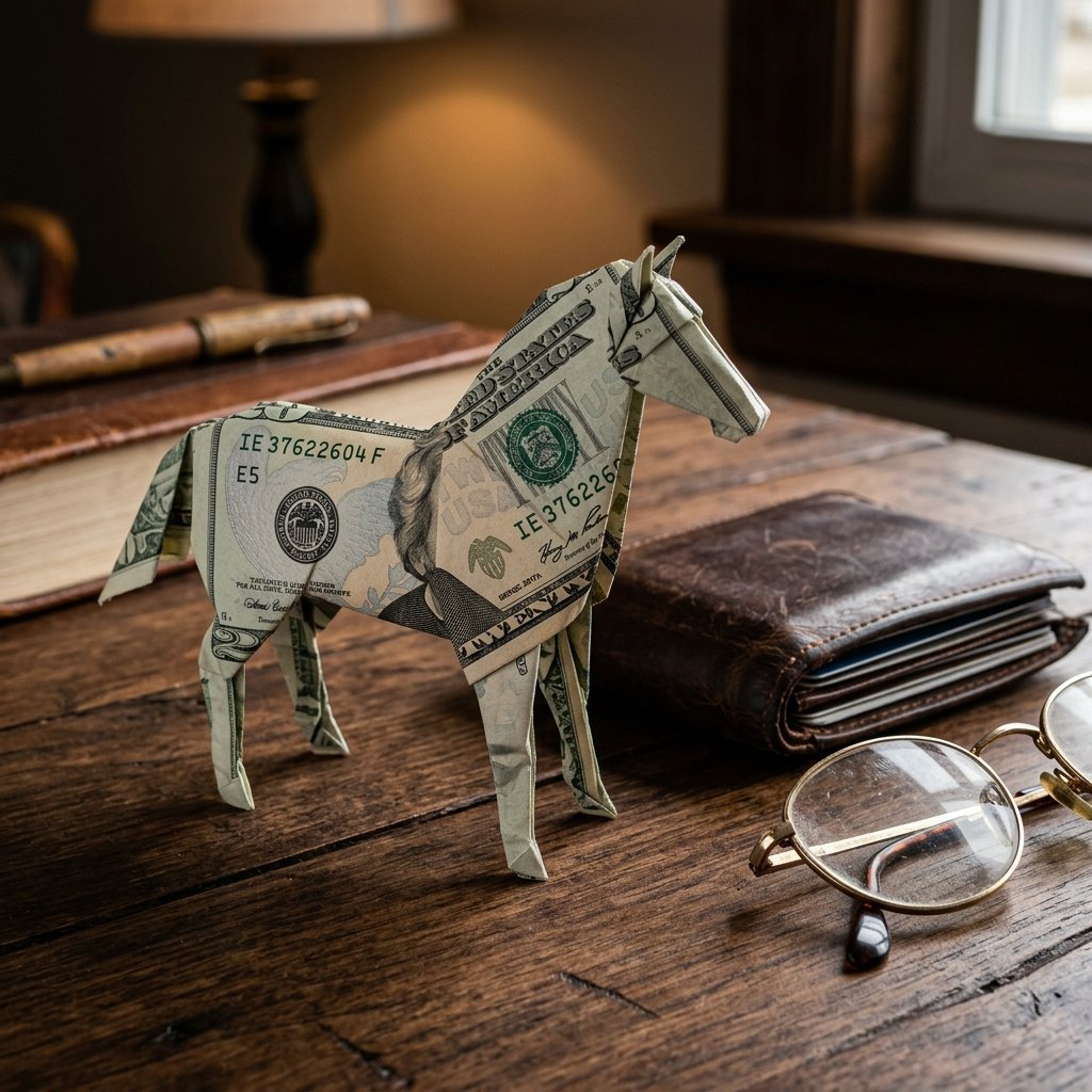 Make Giving Cash Exciting! How to Fold a Money Origami Horse Tutorial