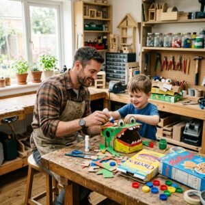 Make This Super Fun Cardboard Animal Feeding Toy to Boost Fine Motor Skills Today!