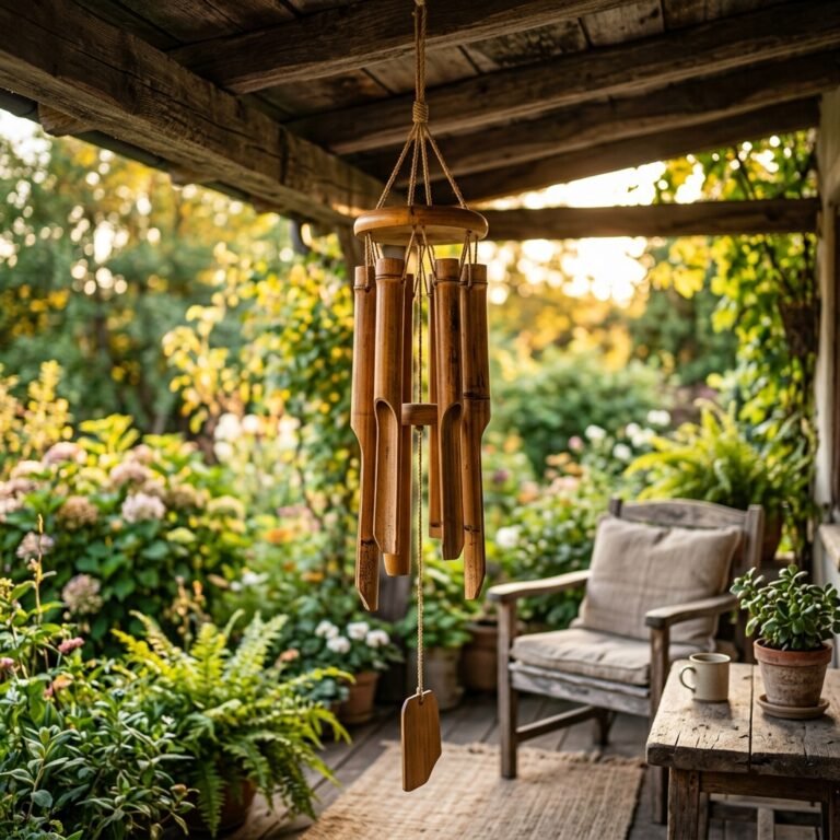 Make Your Porch Sound Magical: Beautiful DIY Bamboo Wind Chimes For Under $5!