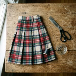 No Sewing Machine? No Problem! How to Resize a Thrifted Skirt in Under 10 Minutes!