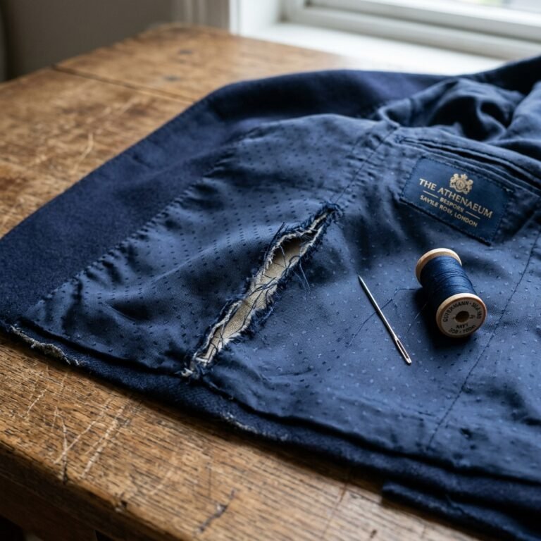 Save Your Blazer! How to Mend a Ripped Blazer Lining in 15 Minutes