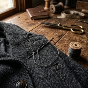Save Your Winter Coat! The Simple Trick to Hand Sew a Ripped Coat Seam Invisibly