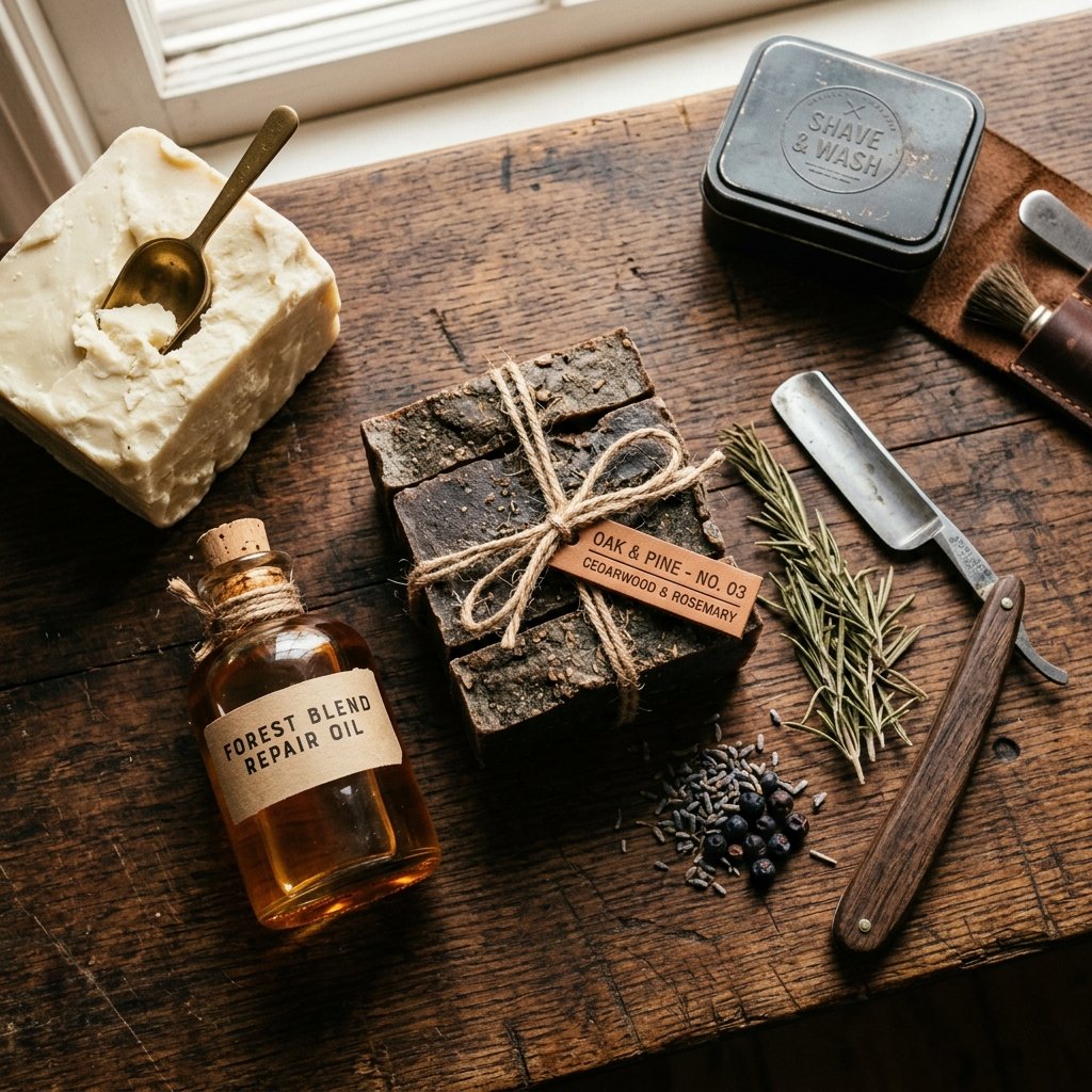 Say Goodbye to Dry Beards: Easy DIY Beard Wash Shampoo Bar Recipe That Works Wonders!
