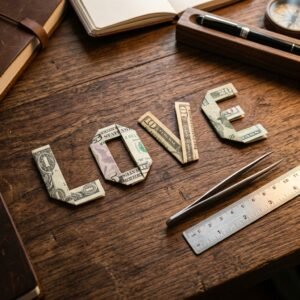 Spell It Out with Cash! Easy Guide to Folding Money Origami Alphabet Letters