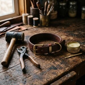 Spoil His Best Friend: How to Make a DIY Custom Leather Dog Collar for Him!