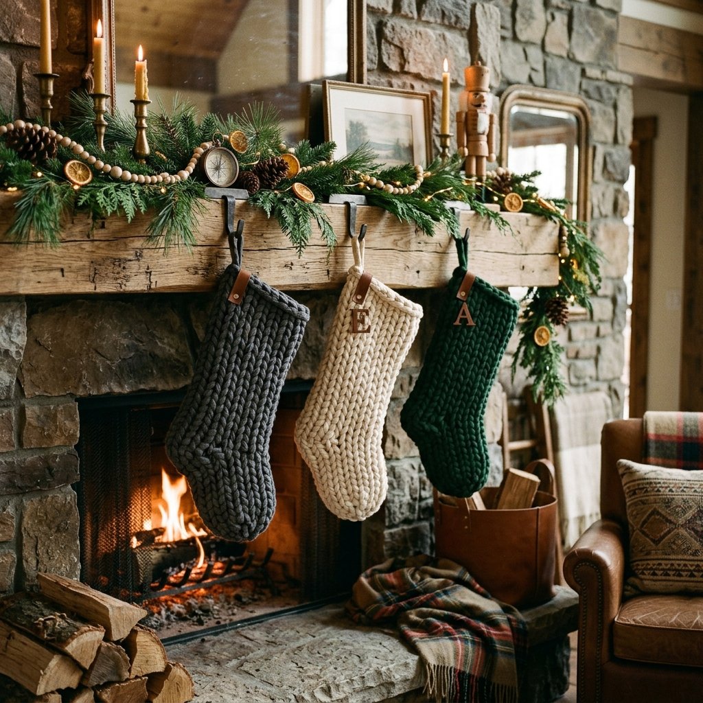 Stop Buying Holiday Decor! Make These Stunning T-Shirt Yarn Christmas Stockings for Free!