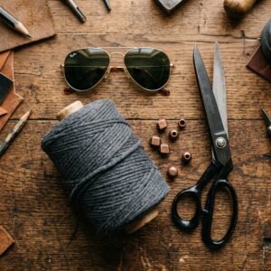 Stop Losing Your Glasses! Make This Chic DIY T-Shirt Yarn Sunglasses Strap in 5 Minutes