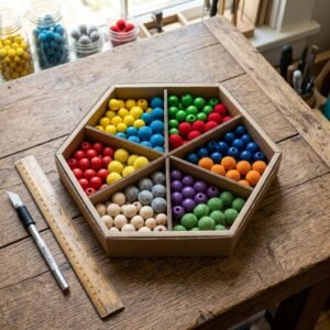 Stop Overpaying for Wooden Toys! Build This Cardboard Montessori Sorting Tray Now!