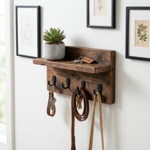 Stop Paying for Shelving! Turn an Old Wooden Pallet into a Gorgeous High-End Wall Organizer