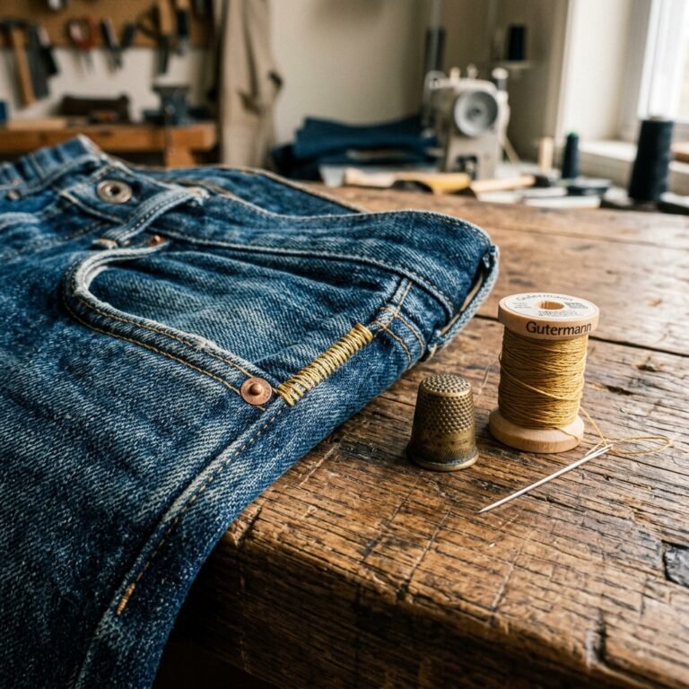 Stop Ripping Your Jeans! Learn the Super Simple Trick to Reinforce Denim Pockets in 5 Minutes