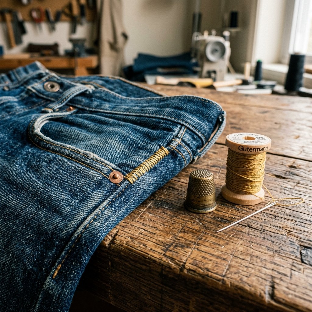 Stop Ripping Your Jeans! Learn the Super Simple Trick to Reinforce Denim Pockets in 5 Minutes