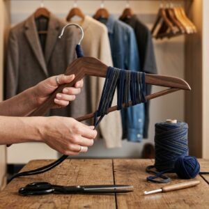 Stop Ruining Your Clothes! This 5-Minute DIY T-Shirt Yarn Hanger Hack Is a Game Changer
