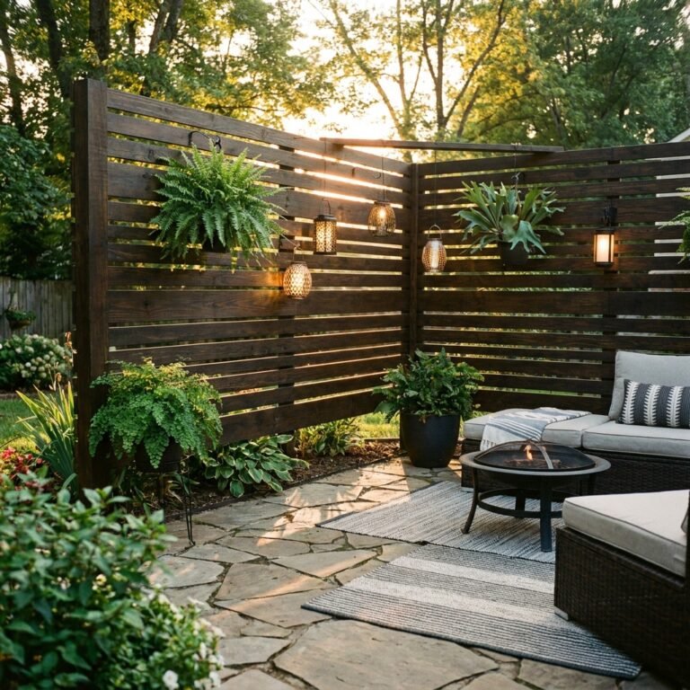 Stop the Neighbors Peeking! How to Build a Cheap DIY Outdoor Privacy Screen