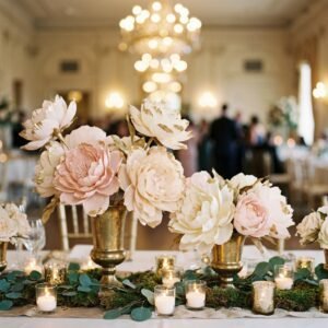 Stunning DIY Crepe Paper Peonies That Will Make Your Wedding Tables Look Millions!