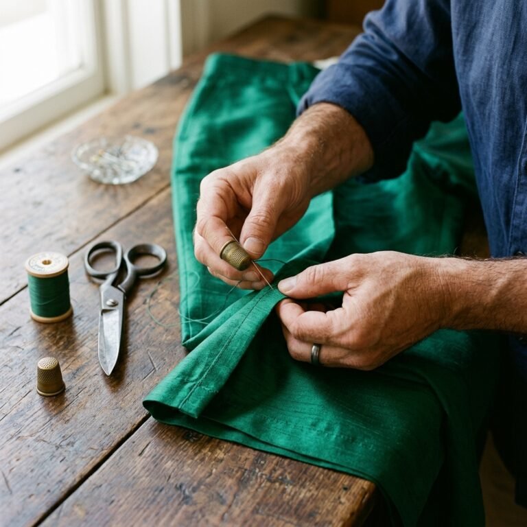 Tailors Hate This Trick! How to Hem Silk Pants by Hand Flawlessly in Under 10 Minutes!