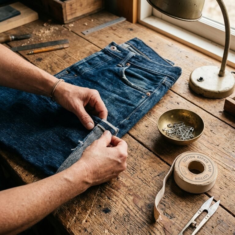 The 2-Minute No-Sew Trick To Shorten Pants Temporarily (Perfect For Kids & Growing Teens!)