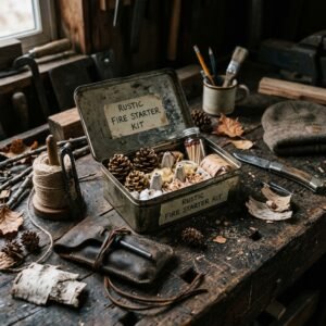 The Coolest DIY Gift for Outdoorsmen: Cheap & Easy Fire Starter Kit He'll Actually Use