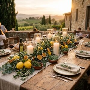 The Dreamy Tuscan-Inspired Citrus Centerpiece You Can Recreate on a Tight Budget