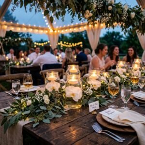 The Magical Mason Jar Centerpiece Hack That Will Make Your Wedding Glow on a Budget