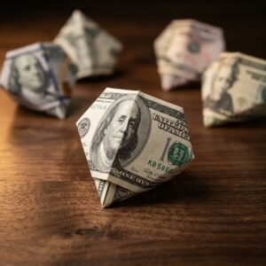 The Most Creative Way to Give Cash! How to Fold Money Origami Geometric Diamond in Just 3 Minutes