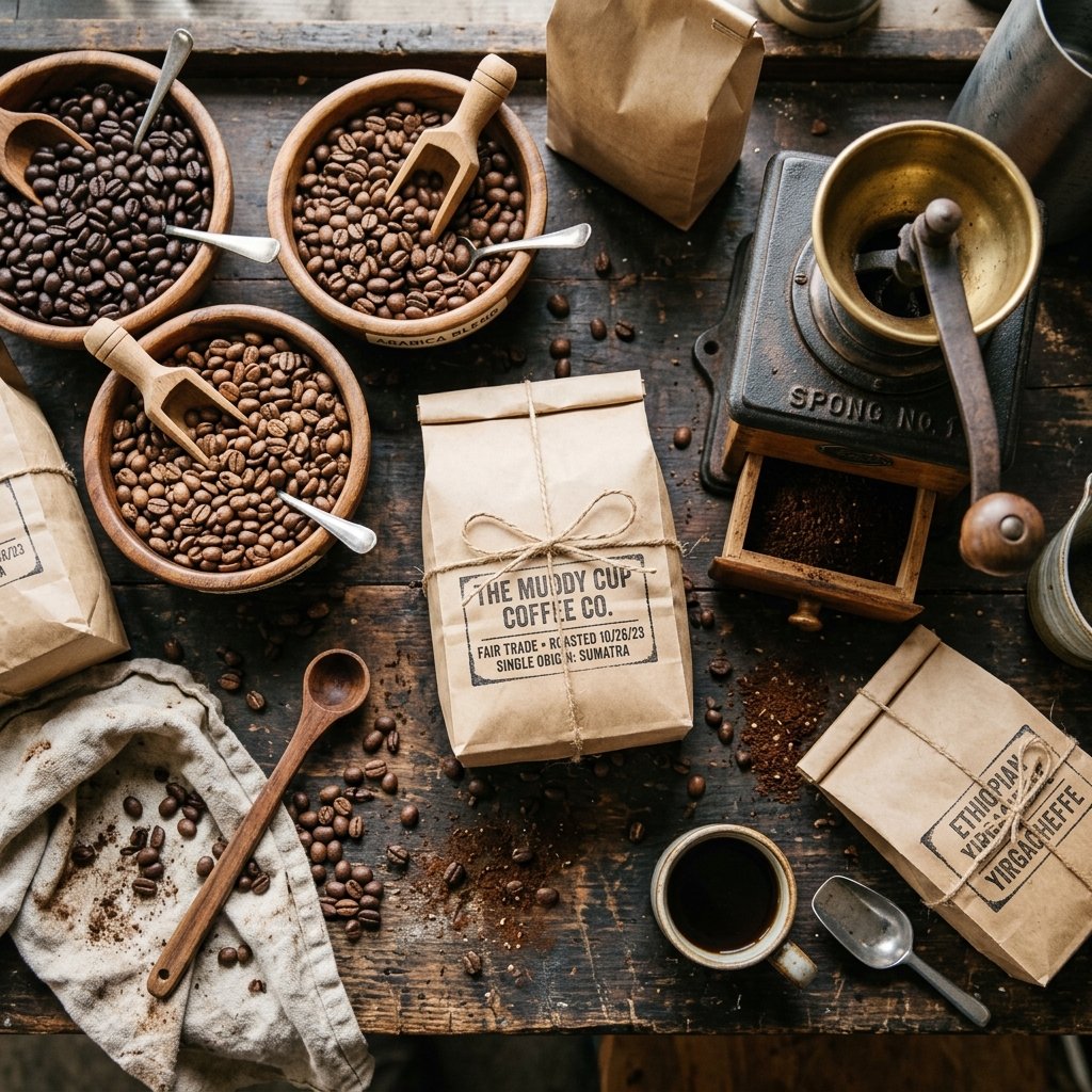 The Perfect Gift for Coffee Lovers: How to Make a DIY Custom Coffee Blend with Cute Personalized Bags