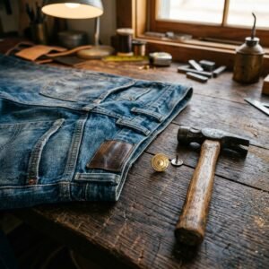 The Quickest Hack Ever: How to Replace a Lost Jeans Button in Under 2 Minutes (No Sewing Required!)
