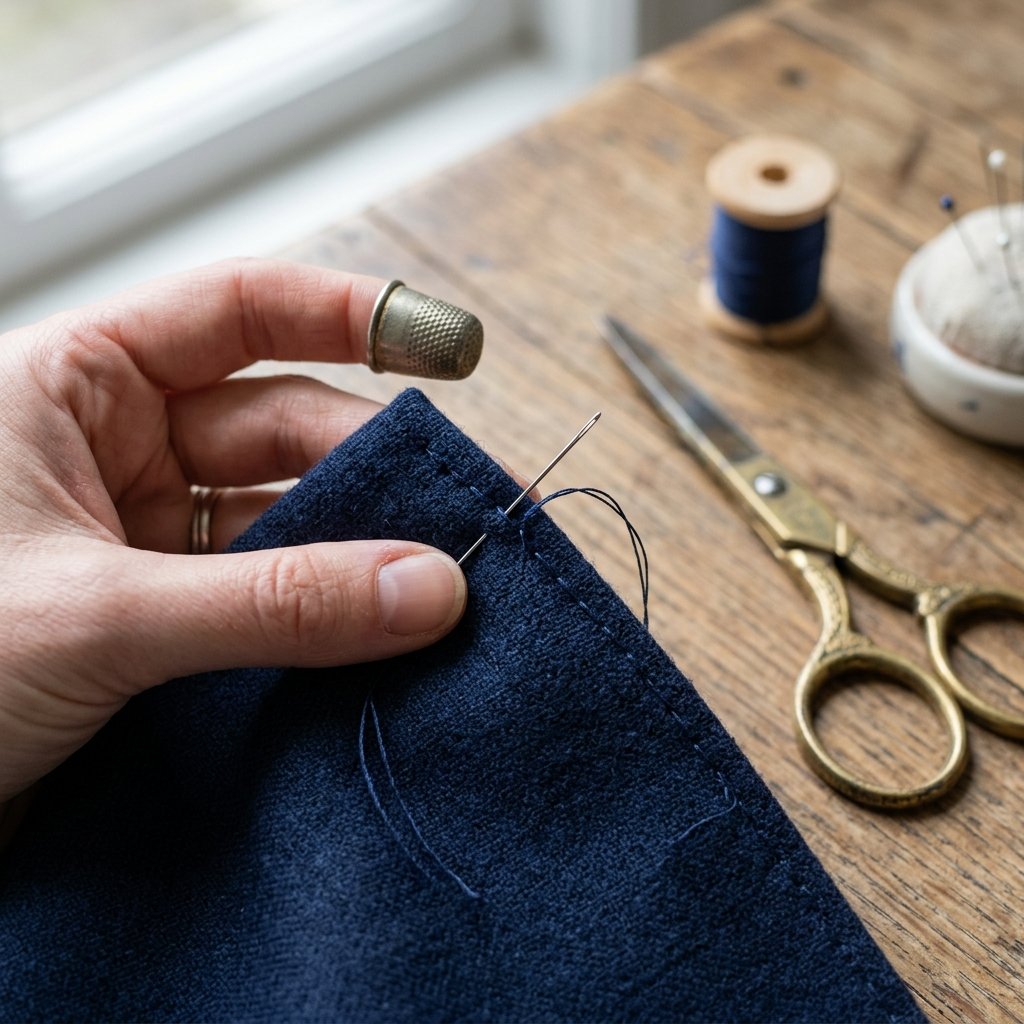 The Secret to a Flawless Invisible Hem: How to Hem a Dress by Hand Like a Pro