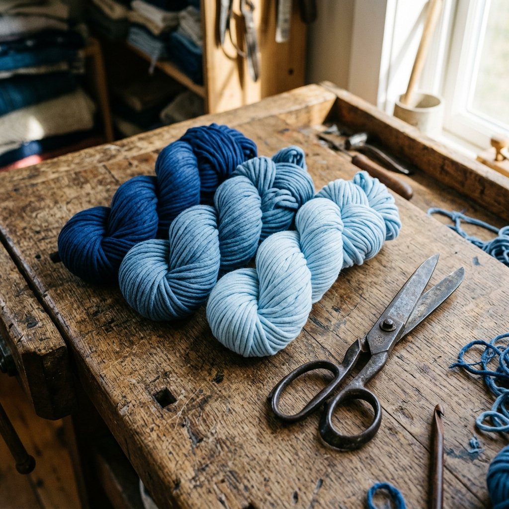 The Secret to Dyeing Boring T-Shirt Yarn Into Gorgeous Ombre Skeins!