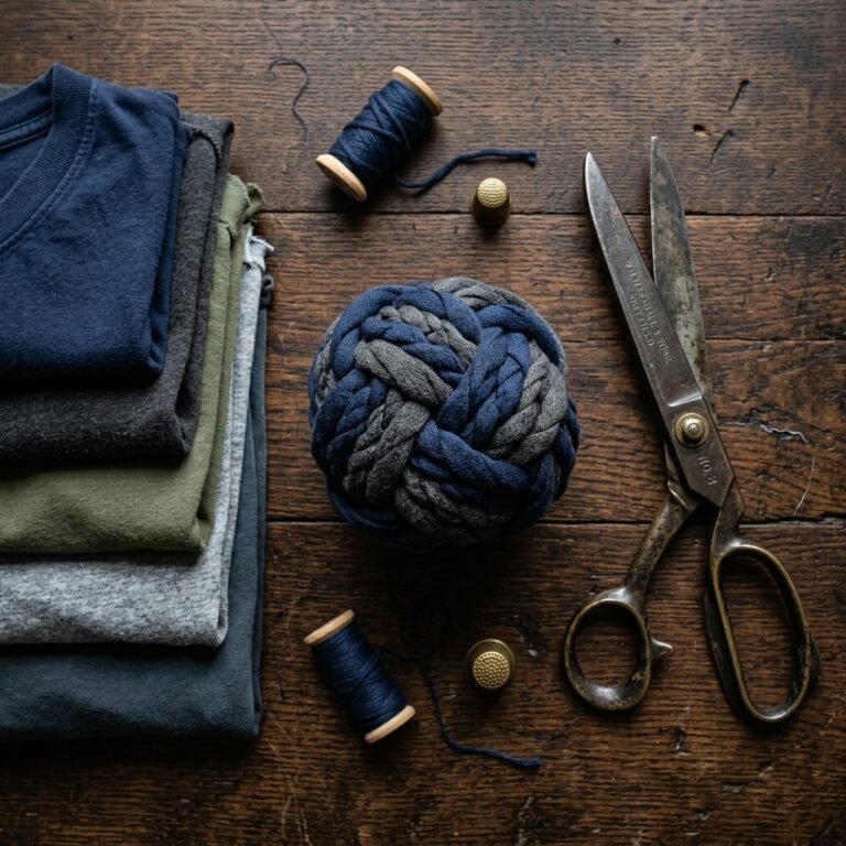 The Ultimate 10-Minute Upcycling Hack: How to Make a T-Shirt Yarn Sensory Ball Babies Love
