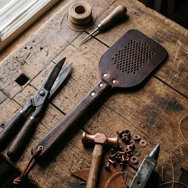 The Ultimate Funny Yet Practical Gift: DIY Leather Fly Swatter That Will Last a Lifetime!