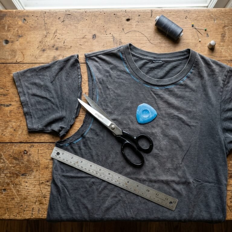 The Ultimate Guide on How to Cut a T-Shirt Into a Muscle Tank (That Actually Looks Good!)