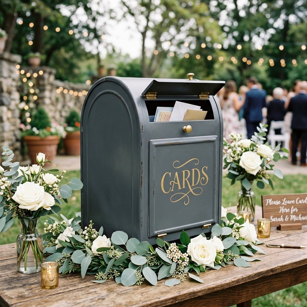 The Ultimate Thrift Store Hack: DIY Vintage Mailbox Wedding Card Box That Everyone Will Love!