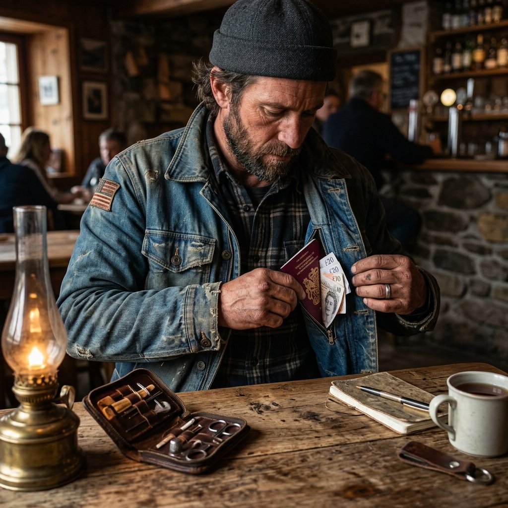 The Ultimate Travel Hack: How To Sew A Secret Hidden Pocket Into Any Jacket!