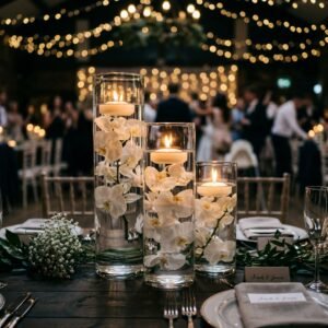 They Won't Believe You Made This! DIY Floating Flower Wedding Centerpieces with Tealight Candles