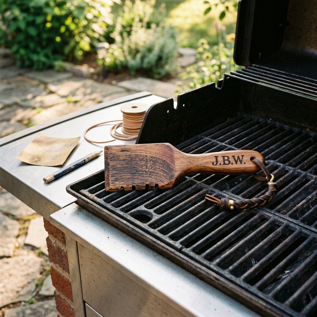 This DIY Wooden Grill Scraper is the Easiest Father's Day Gift You Can Make in 10 Minutes