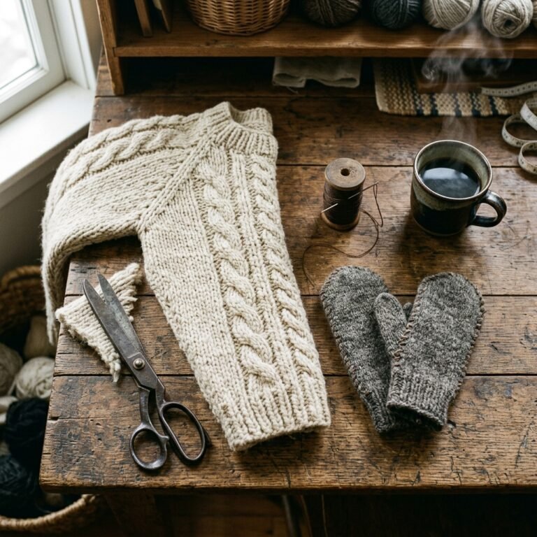 This Genius Hack Turns Your Old Sweaters Into the Coziest Winter Mittens Ever!