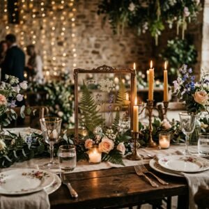 This Genius Pressed Glass Botanical Frame Trick Will Save You Thousands on Wedding Flowers